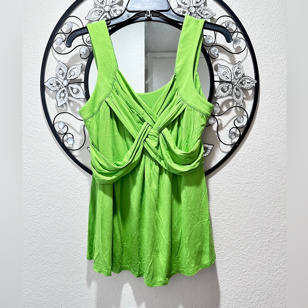 New York & Company Ruffle Tank Top